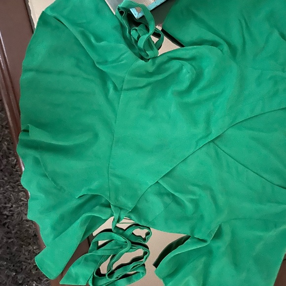 Green loft blouse. - Picture 3 of 4